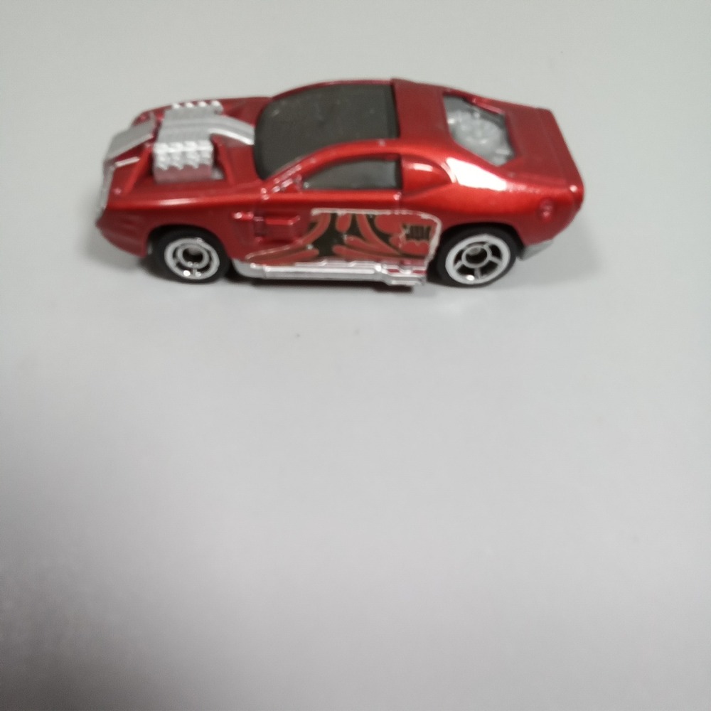 Hot Wheel Metallic Red Muscle Car Exposed Engine Diecast 1/64 E69 2005 Thai Base
